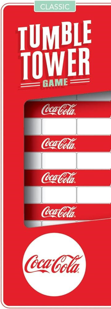Tumble Tower Game - Coca-Cola