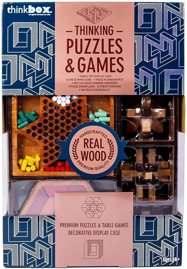 Real Wood Thinking Puzzles & Games