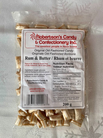 Robertsons Rum&Butter Hard Candy 200g
