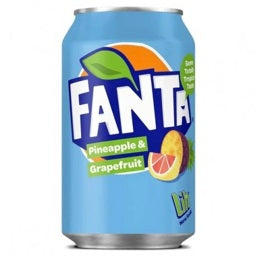 Fanta Pineapple & Grapefruit 330ml Best By 02/29/24