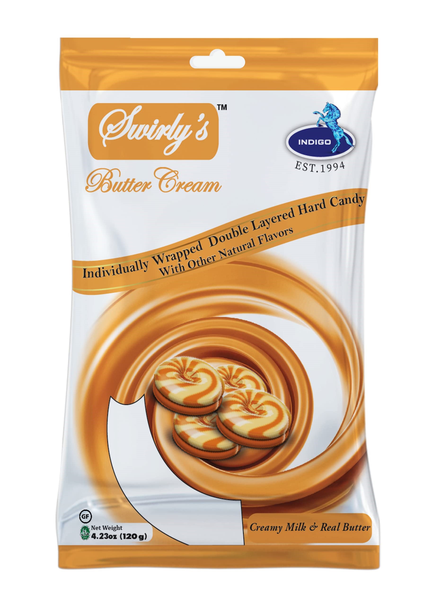 Swirly's Butter Cream Hard Candies 120g