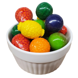 Retro Fruit Shaped Gumballs 250g