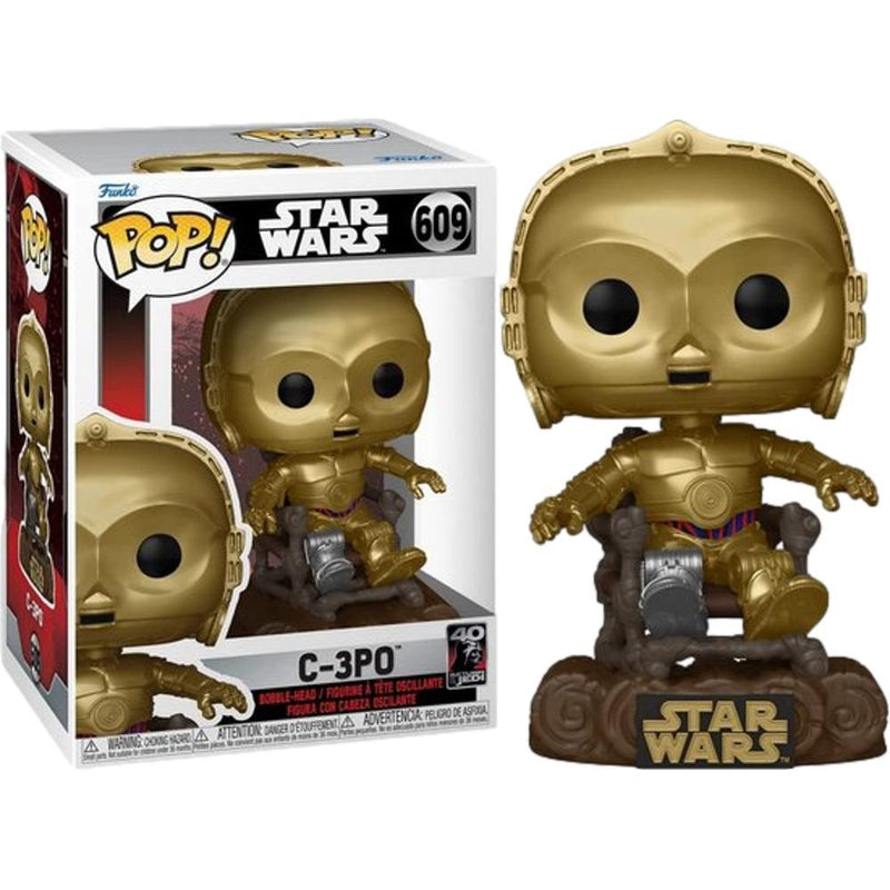 POP! Star Wars Return Of The Jedi 40th - C-3PO in Chair (609)