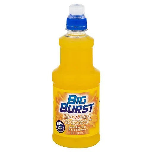Big Burst Citrus Punch 473ml Best By 03/2024