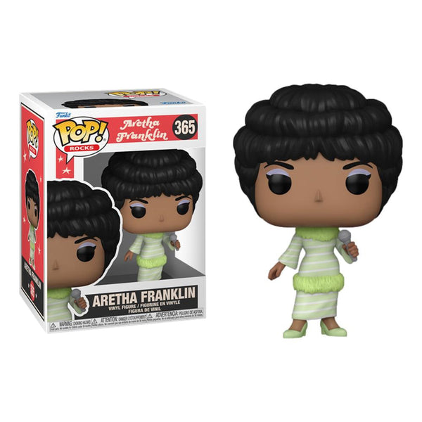 POP! Rocks - Aretha Franklin (Green Dress)(365)