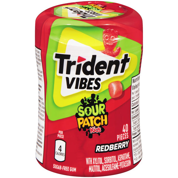 Trident Sour Patch Kids Redberry Gum
