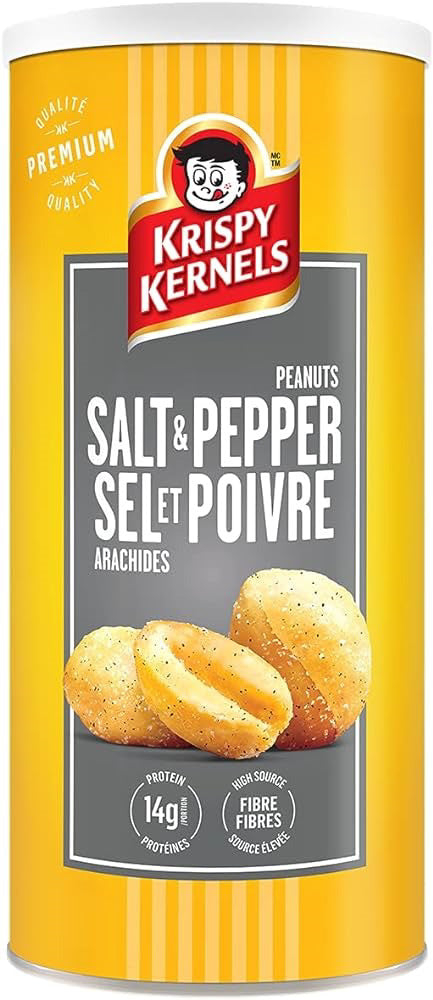 Krispy Kernels Salt&Pepper Peanuts 275g
