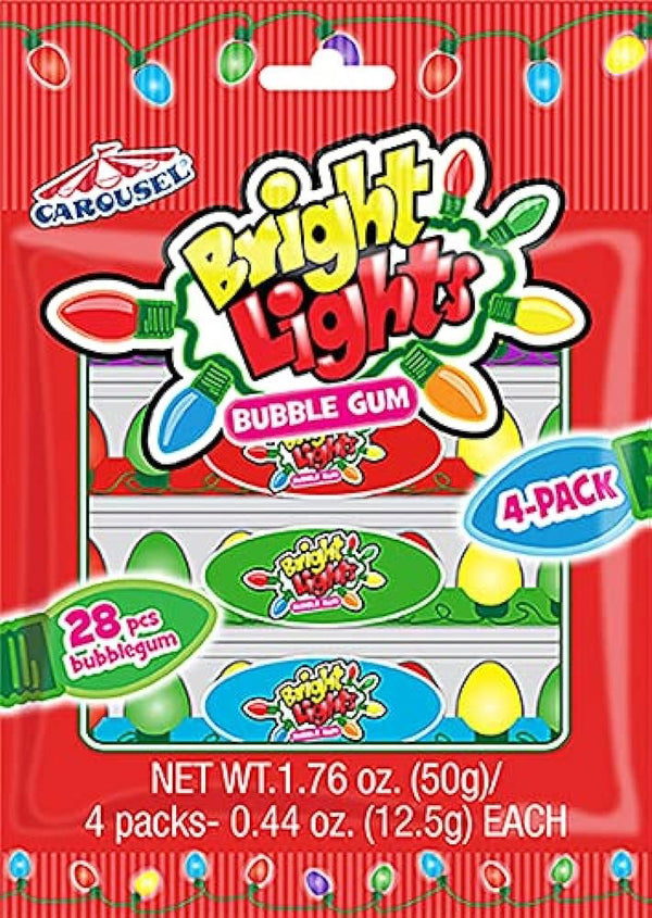 Brite Lights Bubble Gum 4PK Best By 07/04/2023