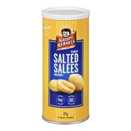 Krispy Kernels Salted Peanuts 275g Best By 03/28/24