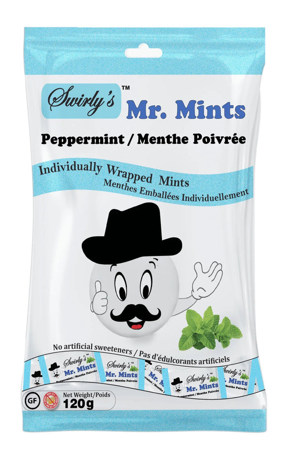 Swirly's Mr Mint Peppermint Candies 120g