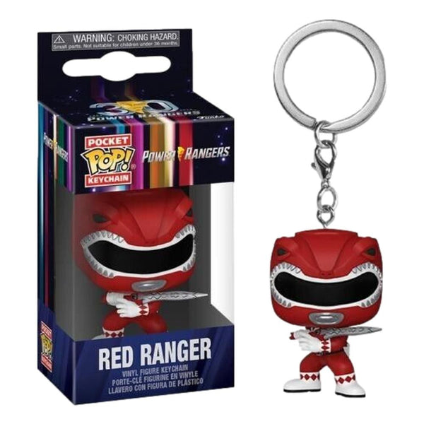 POP! Keychain Power Rangers 30th - Red Ranger