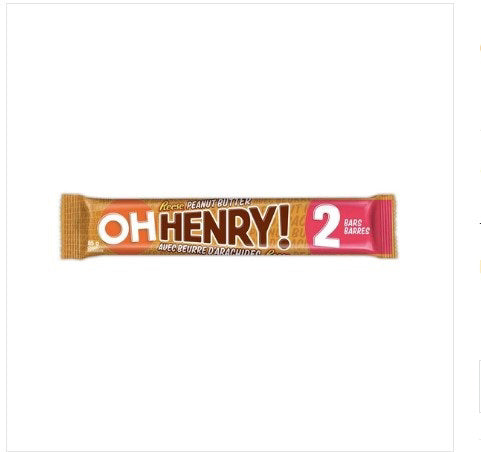 Oh Henry Reese Peanut Butter 2 Bars