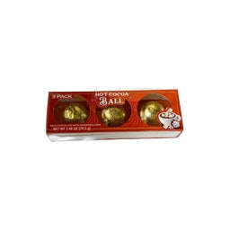 Hot Cocoa Balls Milk Chocolate 3pk Best By 02/28/2024