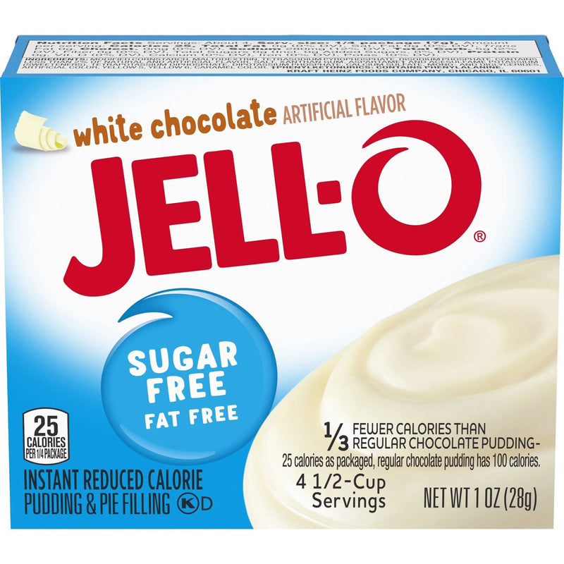 Jell-O White Chocolate Sugar Free Pudding