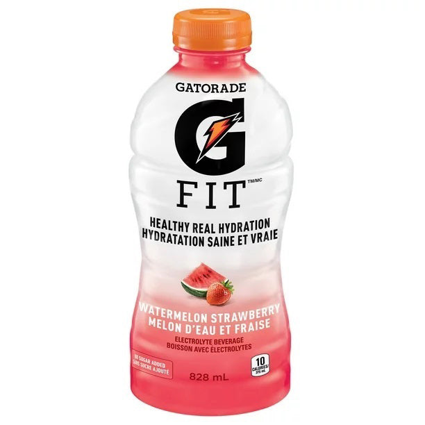 Gatorade Fit Watermelon Strawberry Best By 01/2024