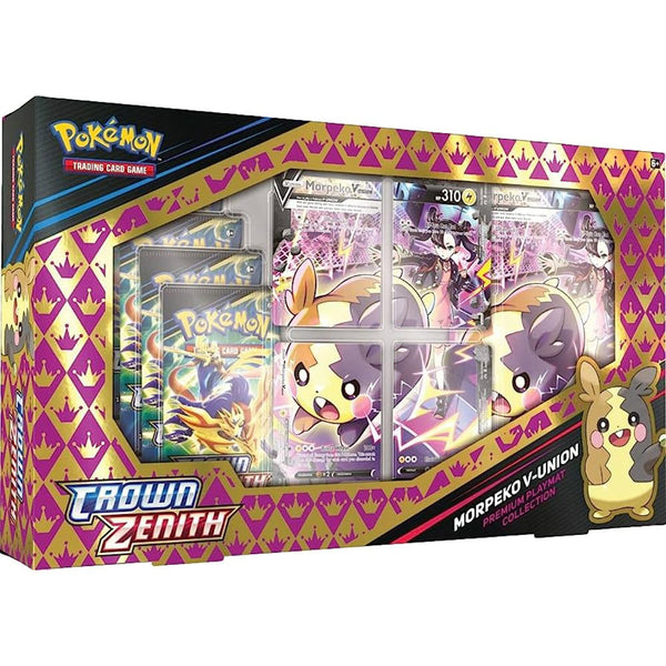 Pokemon Crown Zenith - Morpeko V-Union Premium Playmat Collection