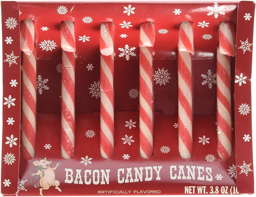 Bacon Candy Canes 6PK