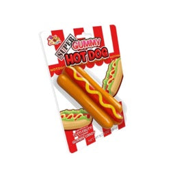 Alberts Super Gummy Hotdog Best By 08/15/23