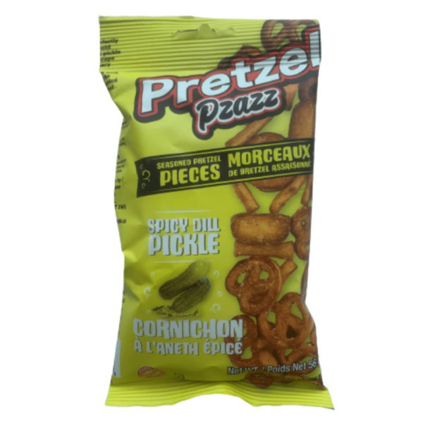 Pretzel Pzazz Spicy Dill Pickle 56g