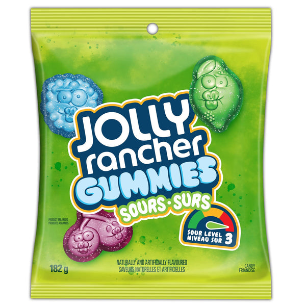 Jolly Rancher Gummies Sours 182g