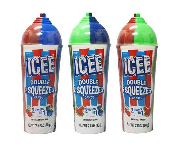 Icee Double Squeeze Candy 80g (EACH)
