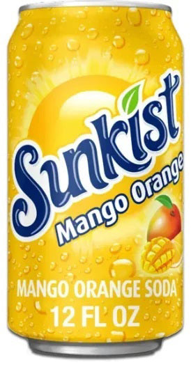 Sunkist Mango Orange 355ml