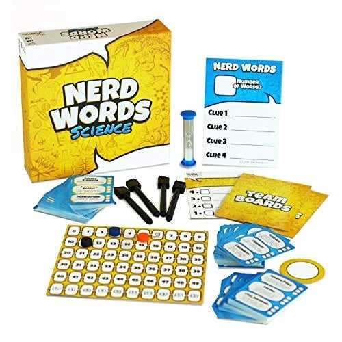 Nerd Words Science Board Game