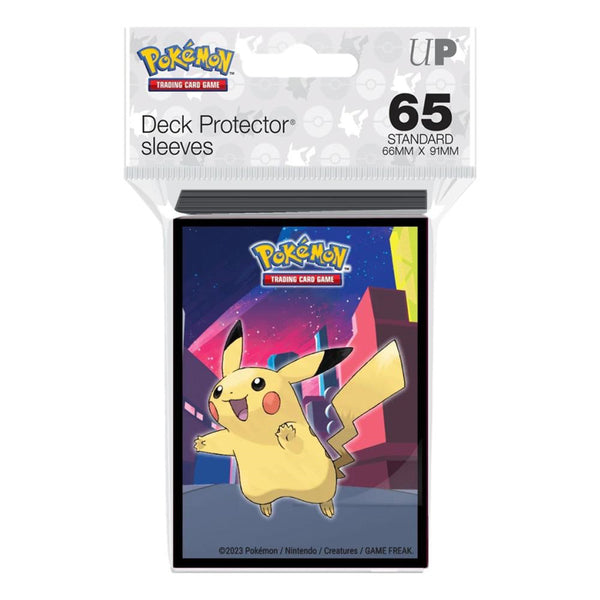 Pokemon Ultra Pro Deck Protector Sleeves - Shimmering Skyline - Pikachu (65ct)