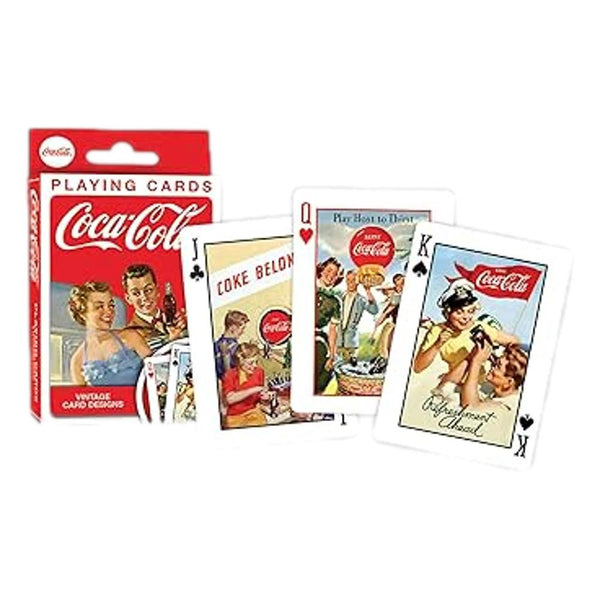 Playing Cards - Coca-Cola Vintage Ads