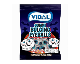 Vidal Gummi Bulging Eyeballs 128g