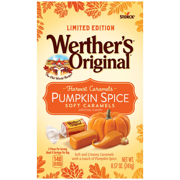 Werther's Original Pumpkin Spice Soft Caramels 243g