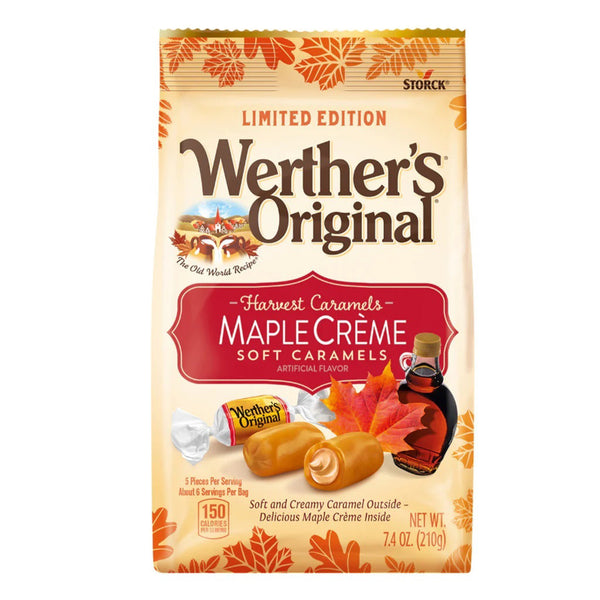 Werther's Original Maple Cream Soft Caramels 210g