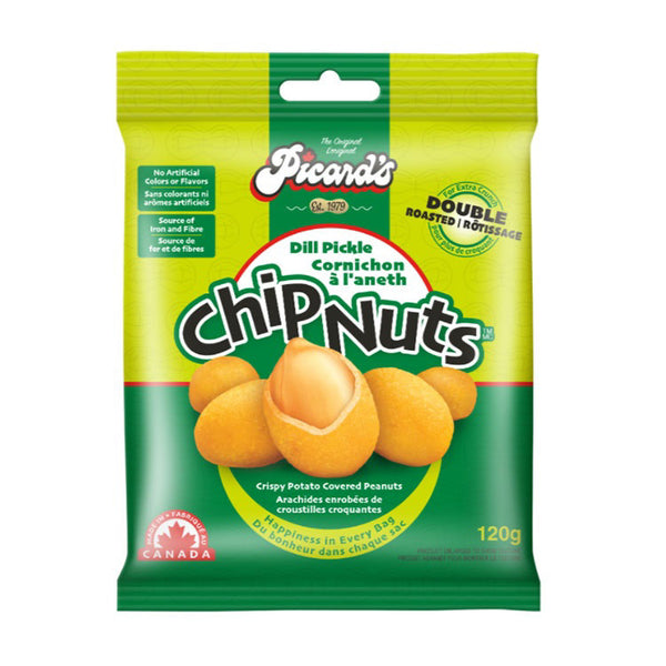 Picards Dill Pickle Chip Nuts 120g