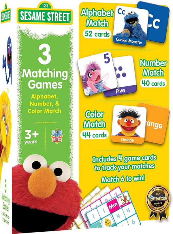 Sesame Street 3 Matching Games