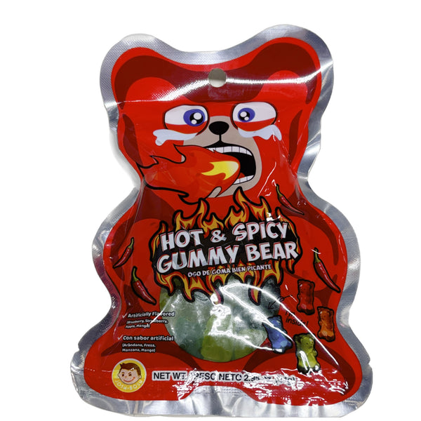 Hot & Spicy Gummy Bears 84g