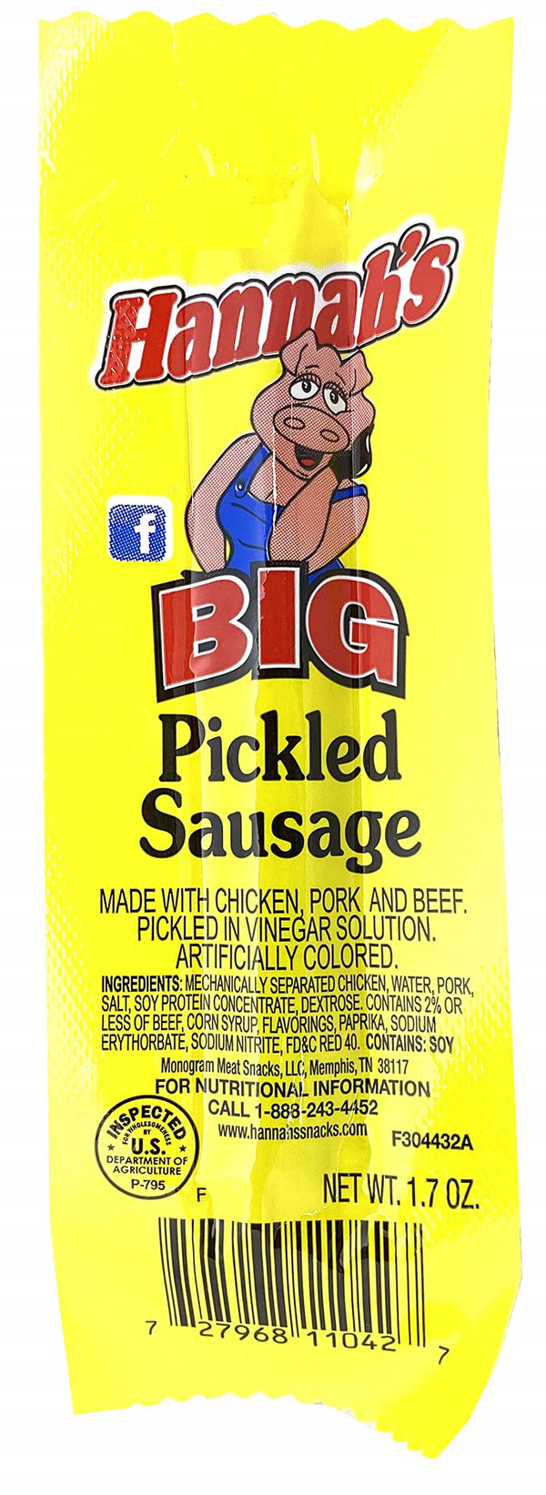 Hannah's Big Pickled Sausage