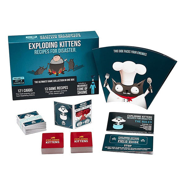 Exploding Kittens - Recipes For Disaster (Party Game)