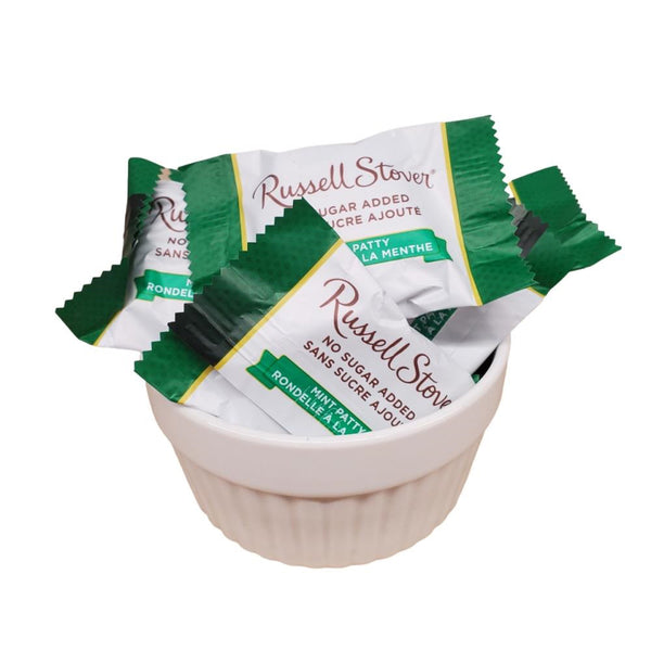 Russell Stover No Suggar Added Mint Patties 10pk