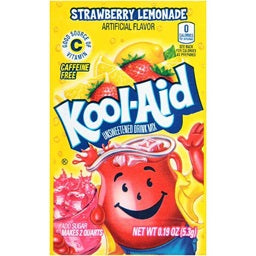 Strawberry Lemonade Kool Aid Best By 01/15/24