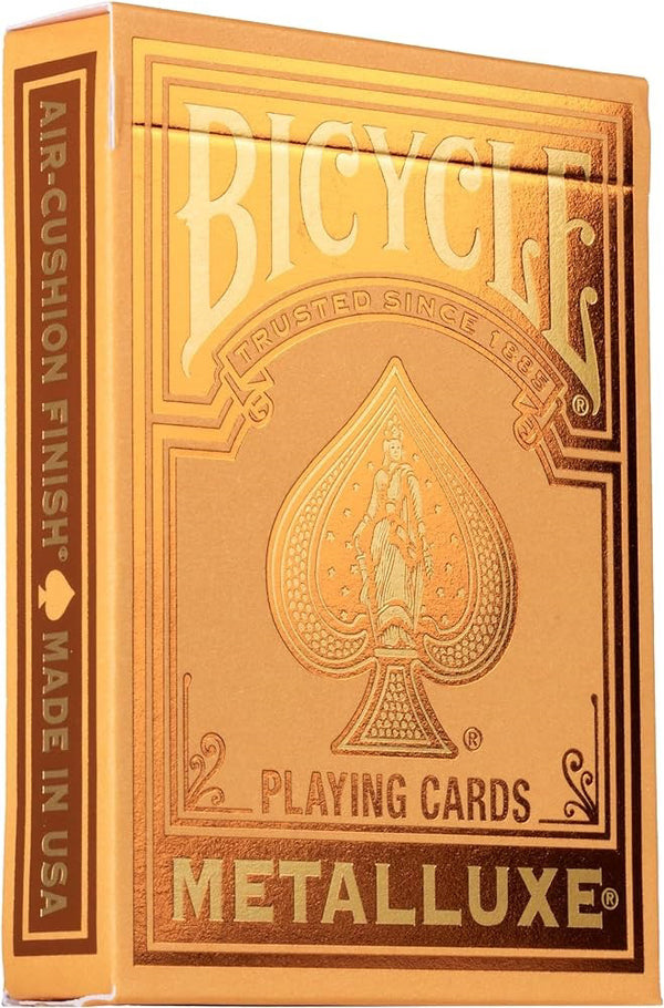 Bicycle - Metalluxe Orange Playing Cards