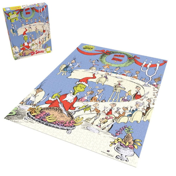 Jigsaw Puzzle (1000pc) - Dr. Seuss The Grinch Feast