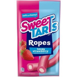Sweetart Ropes Tangy Strawberry 141g Best By 04/05/24