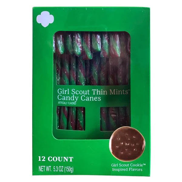 Girl Scout Thin Mints Candy Canes 12PK