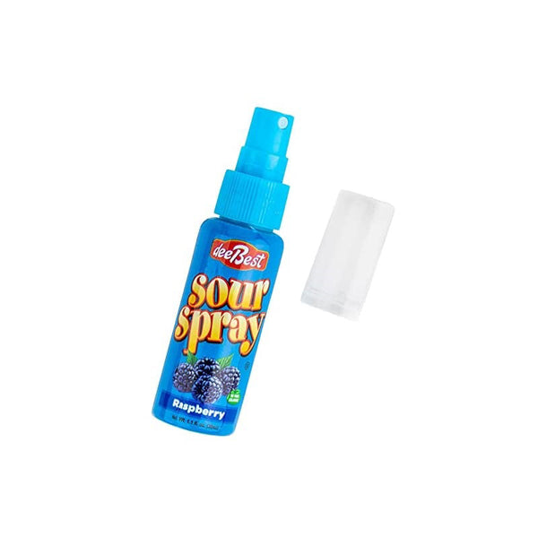 Dee Best Sour Spray Candy Blue Rasp