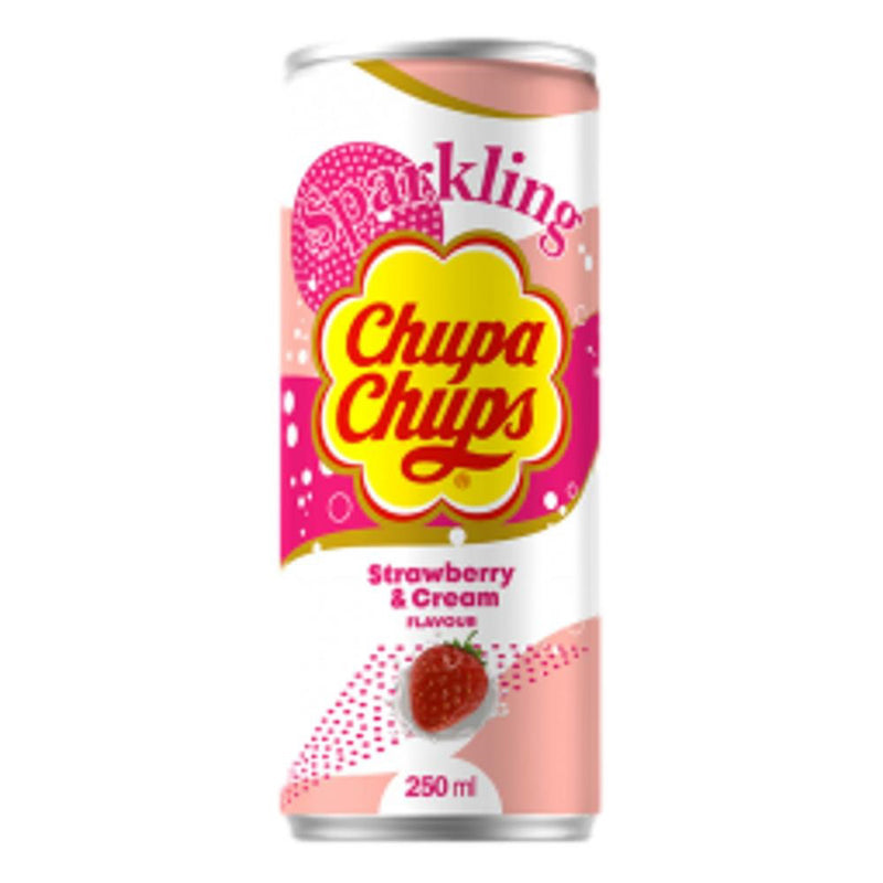Chupa Chups Strawberry&Cream Soda 250ml