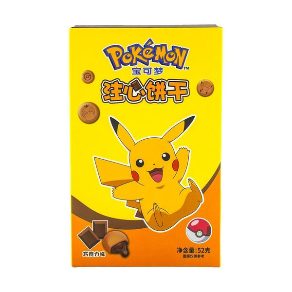 Pokemon Filling Cookies Chocolate 52g