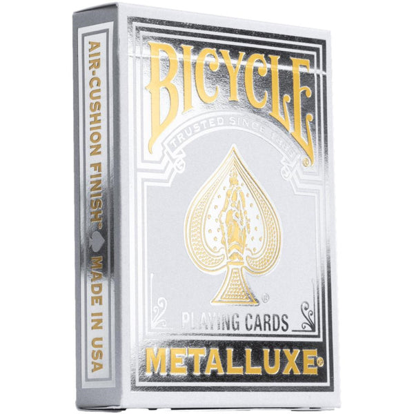 Bicycle - Metalluxe (Silver) Playing Cards