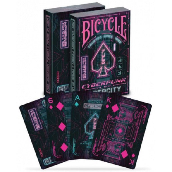Bicycle - Cyberpunk Cybercity Playing Cards