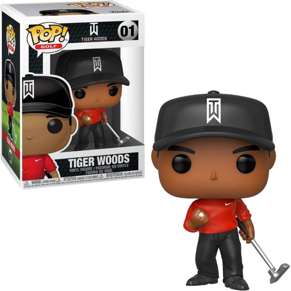 POP! Golf - Tiger Woods (Red Shirt)