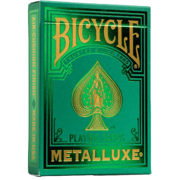 Bicycle - Metalluxe Holiday (Green) Playing Cards